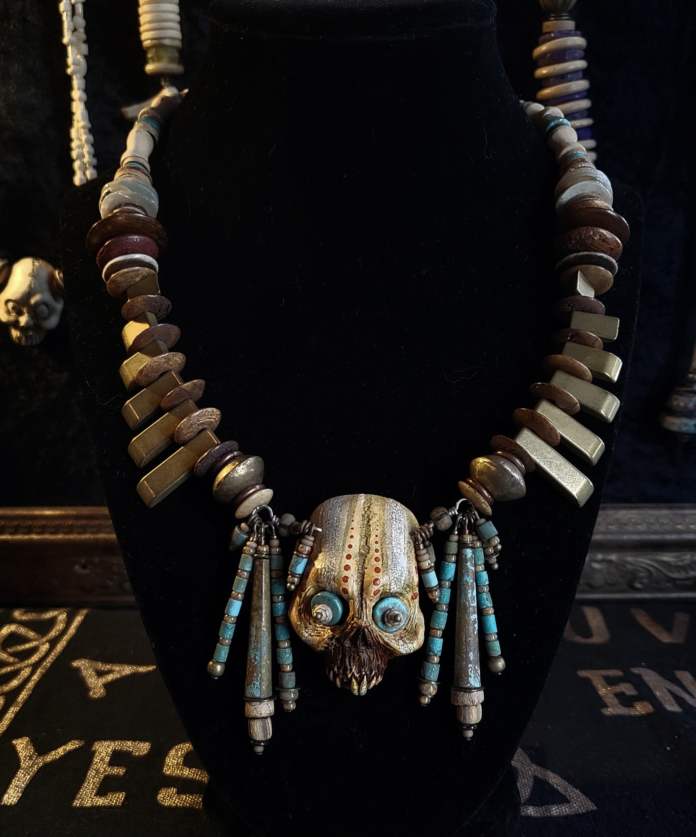 Witch Doctor - Necklace | One of a kind necklace featuring r… | Flickr